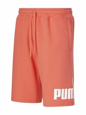 Puma 10” Men's Coral Logo Sweat Shorts